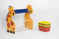 Giraffe Shape Kids Toy Storage Organizer, Tempat Penyimpanan Mainan Plastik Bets Shelf