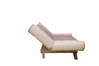 Sofa Sleeper Sectional Brown Flooring, Sofa Tempat Tidur 3 Kursi Ranjang dengan Adjustable Backrest