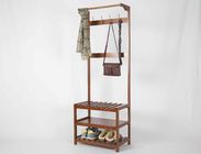 Home / Office Walnut Coat Hanger Stand Solid Solid Wood W60 * D35 * H167CM