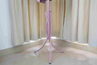Rak Rol Masuk Logam Merah Muda Dengan Stand Umbrella, Sofa Hanger berukuran 2,8kg Stand