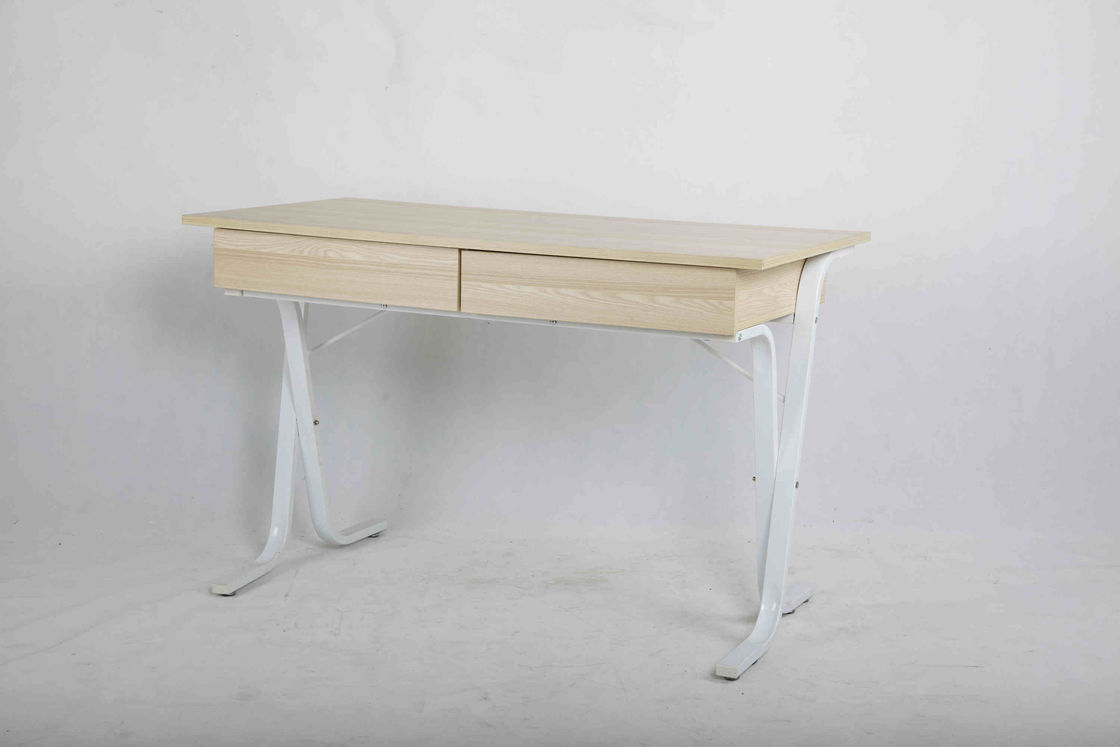 Rumah Kaca Putih Home Desk Meja Meja dengan Adjustable Base